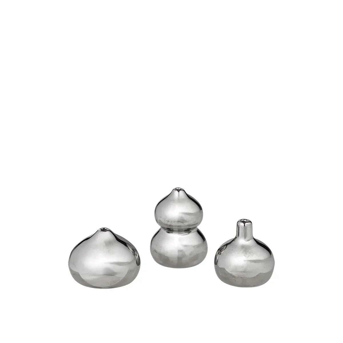Minivase Komo Silver Sett med 3