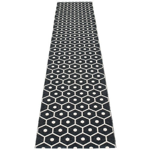 Honey matte 70x350 cm black / vanilla 