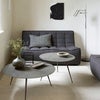 N701 2-seters sofa Dark Grey