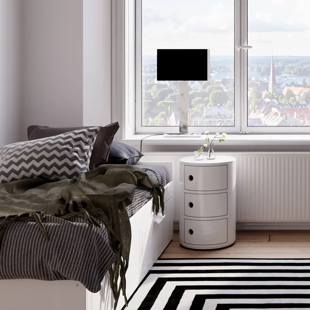 Prime Bordlampe 69cm Krom