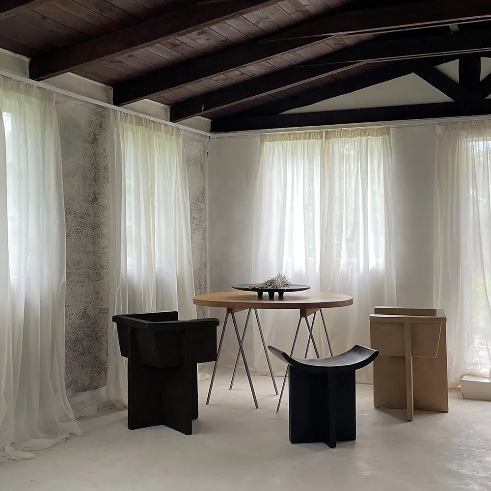 Brutus spisestuestol - Kaffe