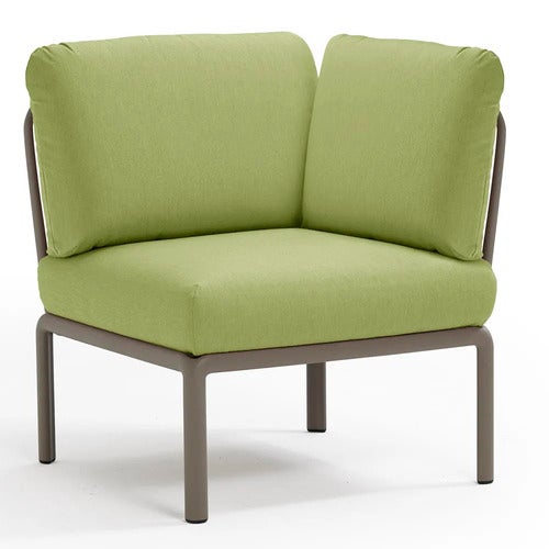 Komodo horndel Tortora - Avocado Sunbrella