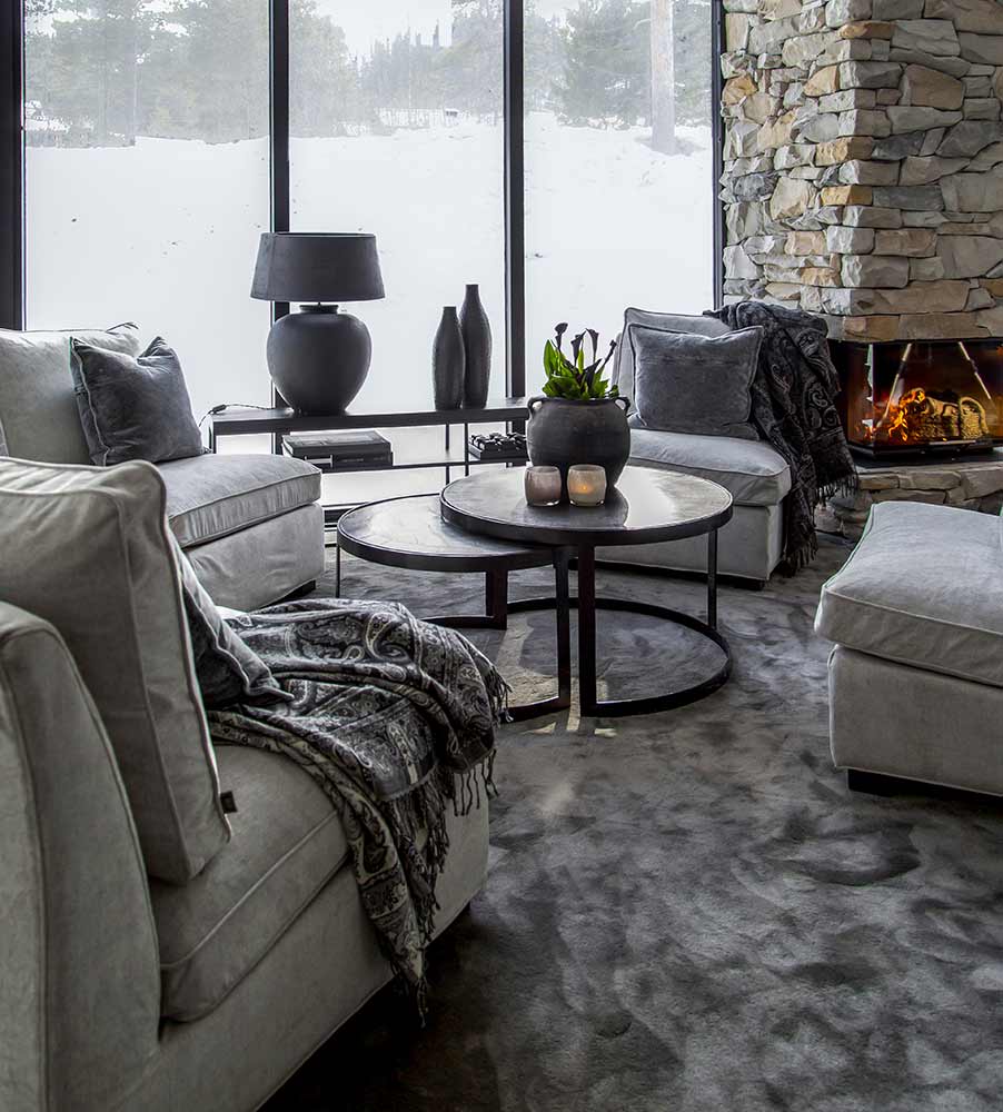 Town lenestol True Grey Artwood