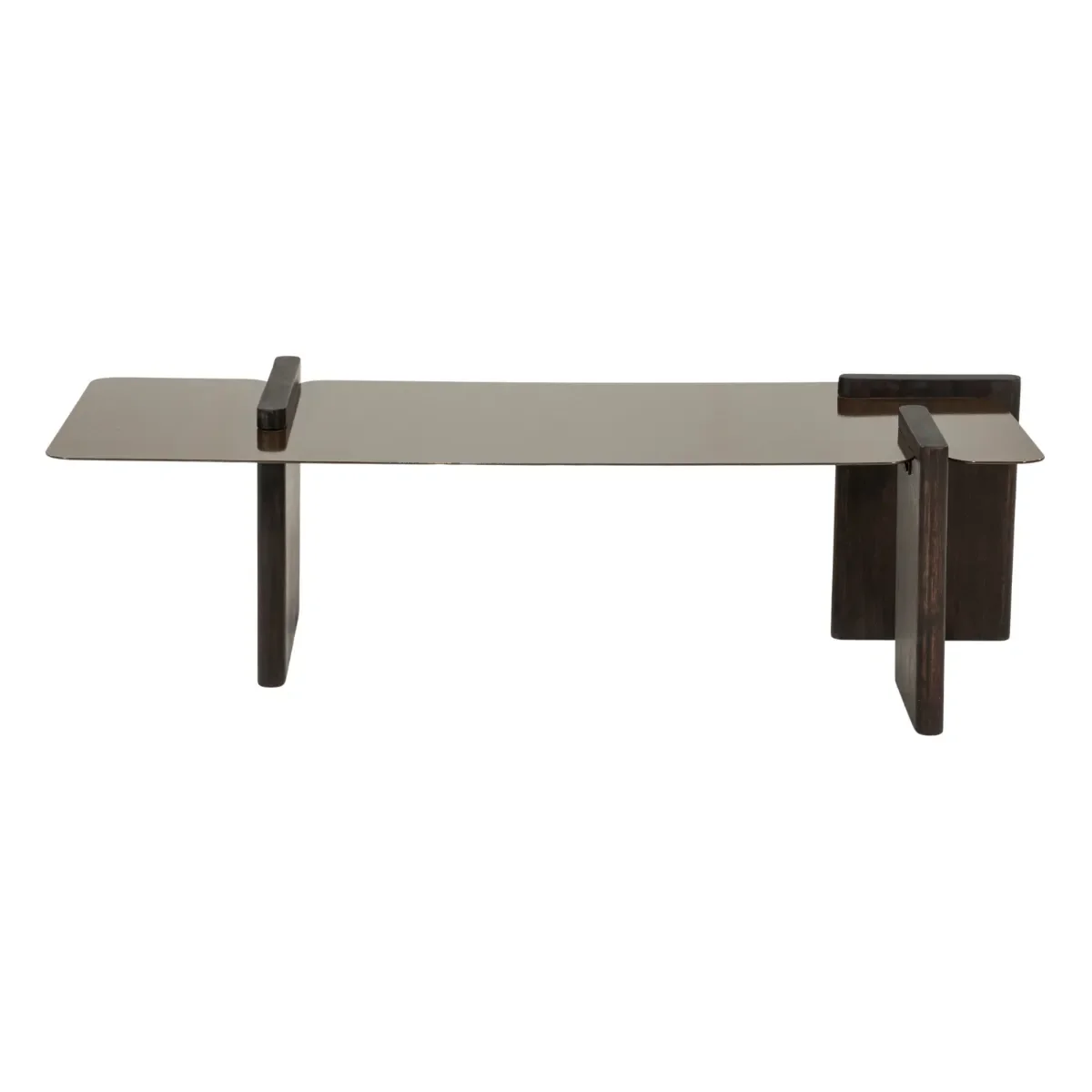 By-Boo, Voro sofabord 43x103x30 cm jern brun