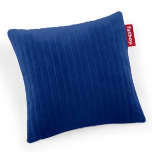 Hotspot quadro line velvet varmepute flash blue