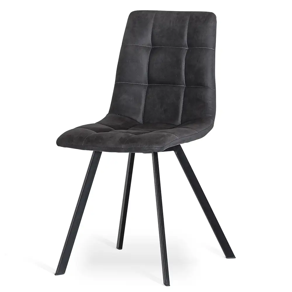 Ruth Spisestol, mørk grå 2-pakning