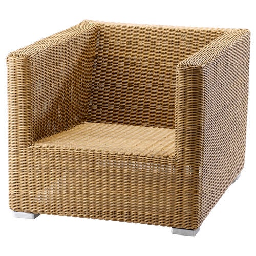 Chester Lounge lænestol Polyrattan natur 