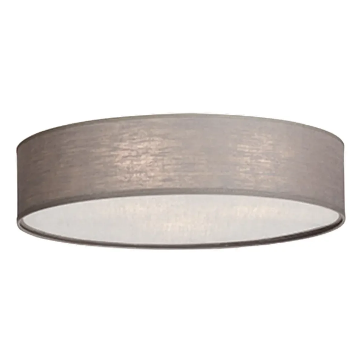 Belid, Soft plafond Ø44 cm metall/tekstil grå lin