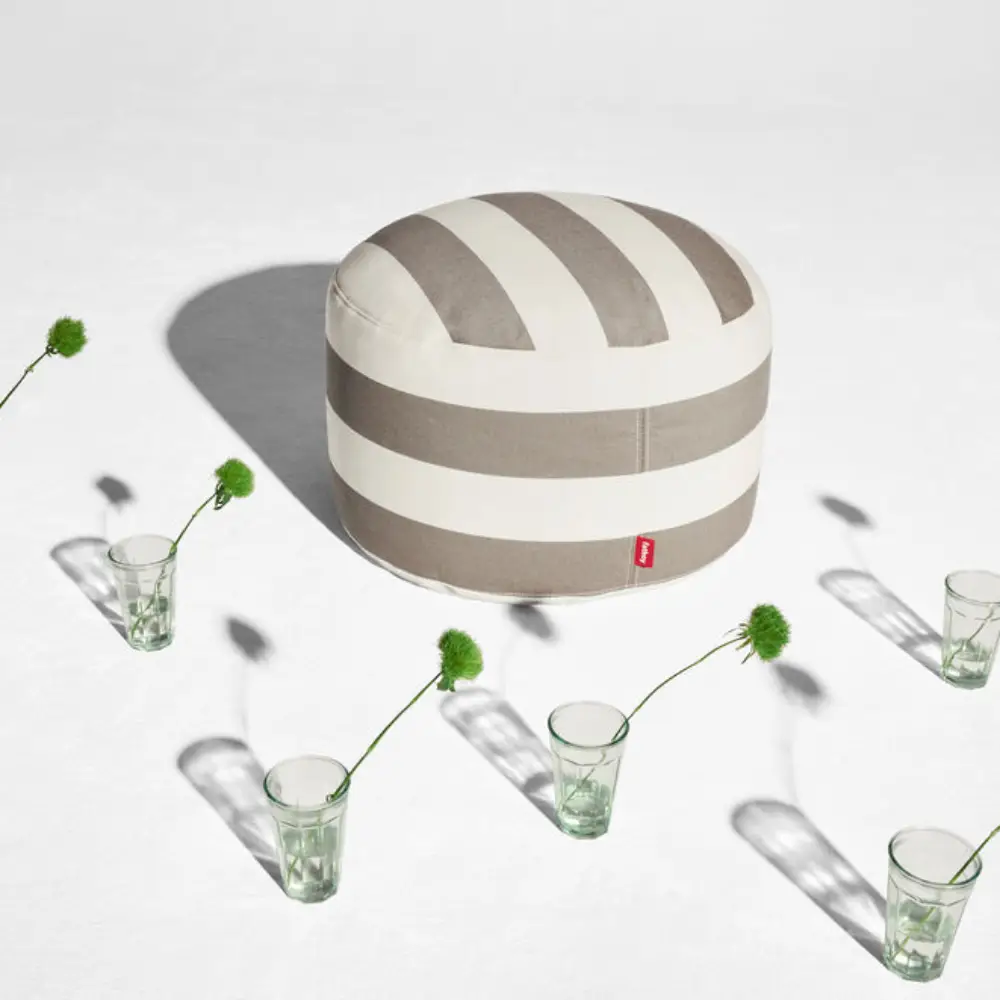 point large outdoor puff stripe cacao