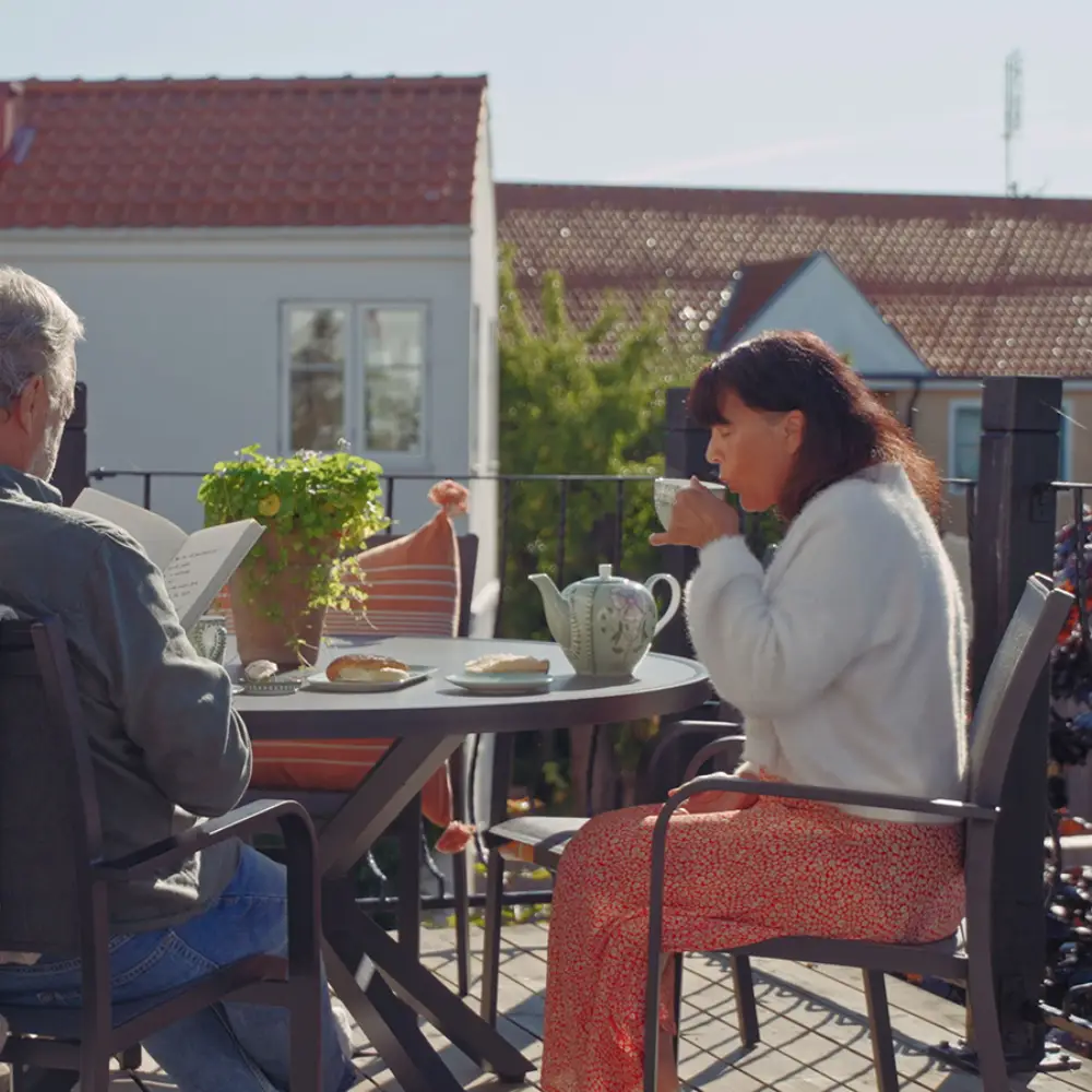 Hånger bord Ø140 cm grønn