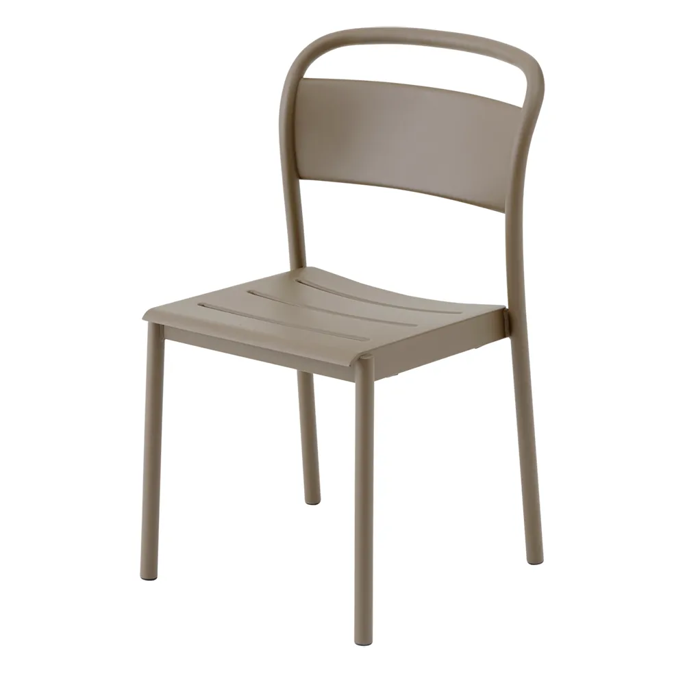 Muuto, Linear Steel Stol Taupe Muuto, Linear Steel Stol Taupe