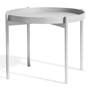 Saltö Salongbord Ø 57 cm lysegrå Skargaarden