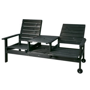 DU o JA 2-seters sofa Sort