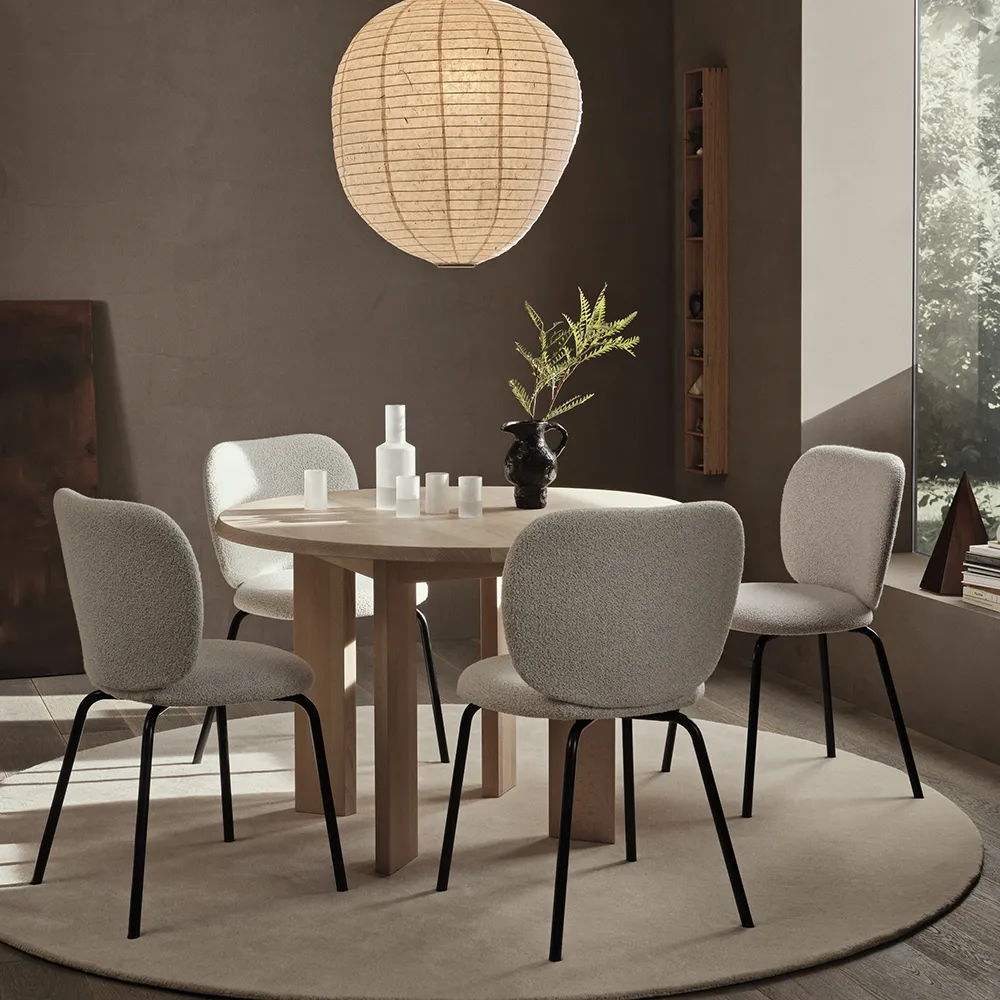 Tarn Spisebord 115 cm - White Oiled Beech