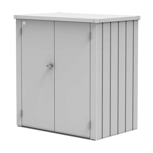 Romeo Patio cabinet L Metallic silver 
