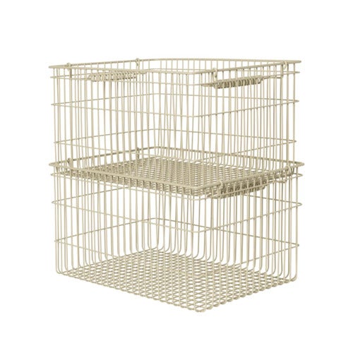 Cala Nettkurv 2-pakk - Cashmere