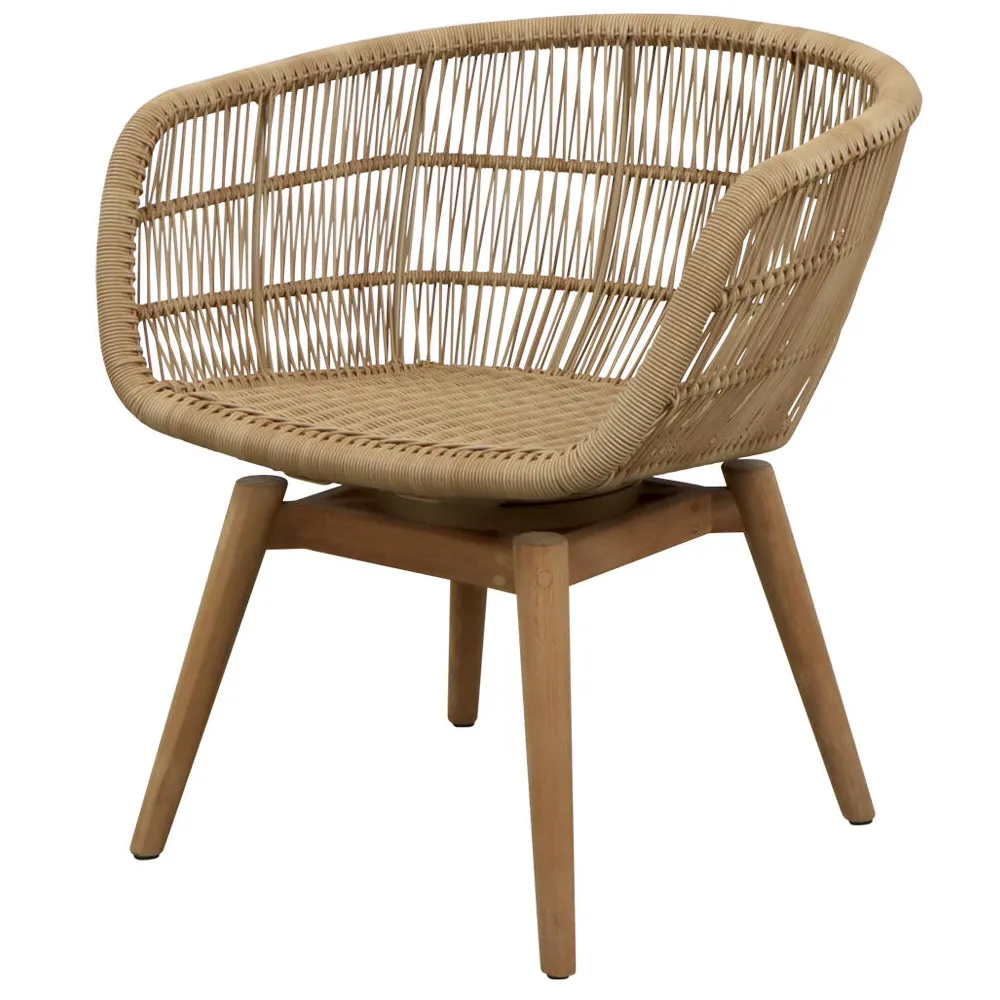 Stay stol m/teak svingbar Natural