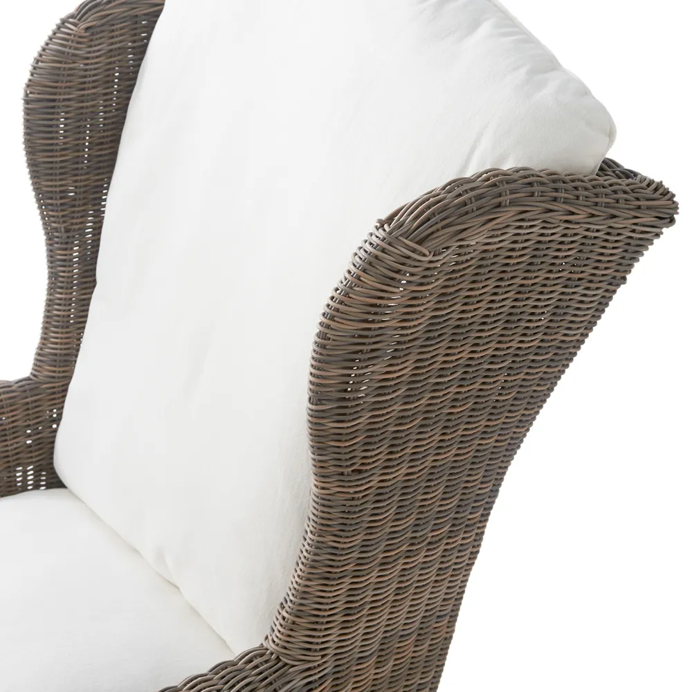Nicolas wingback lenestol kunstrotting