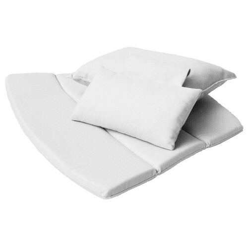 Breeze Hyndesæt Lounge lænestol Sunbrella hvid 