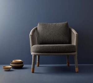 Moments Lounge lenestol grå