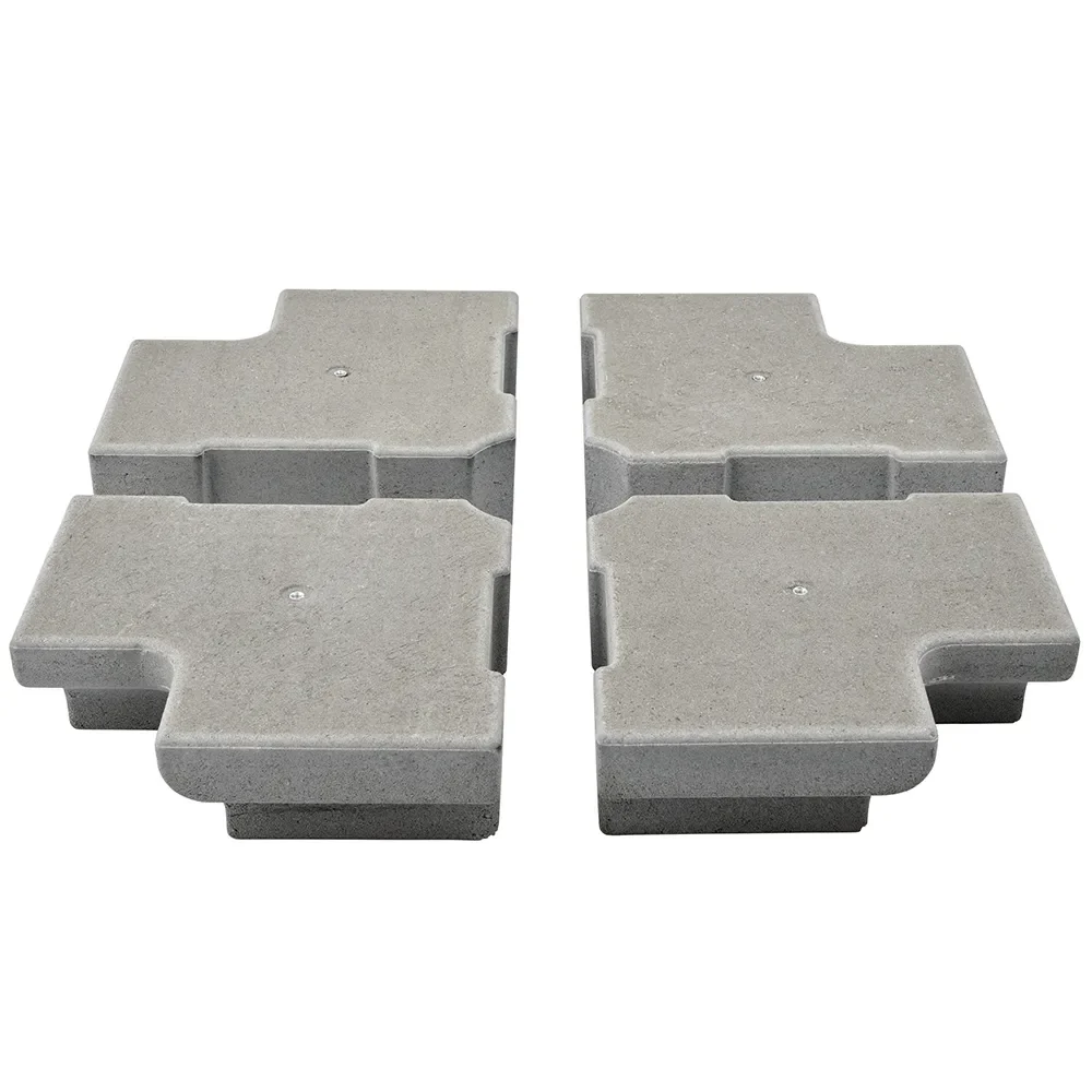Vektsett 4 stk ca. 150 kg betong