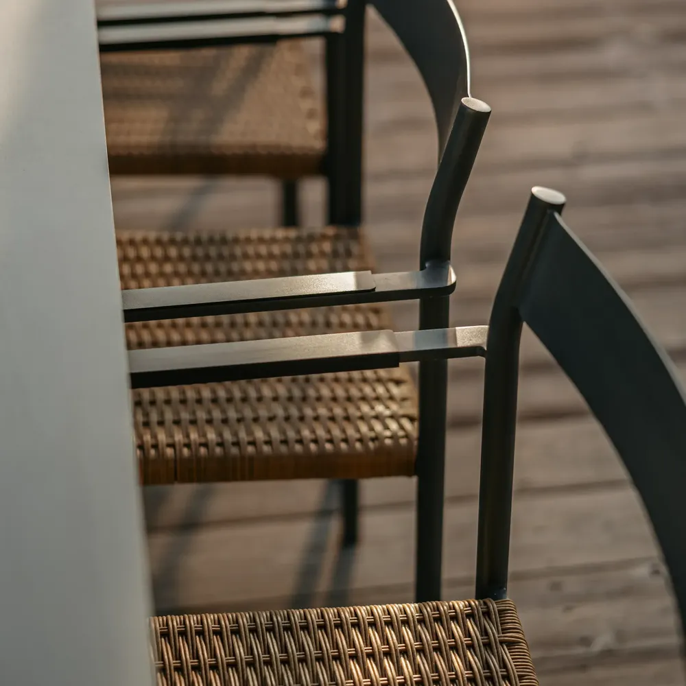 DK Stol med armlene antracit