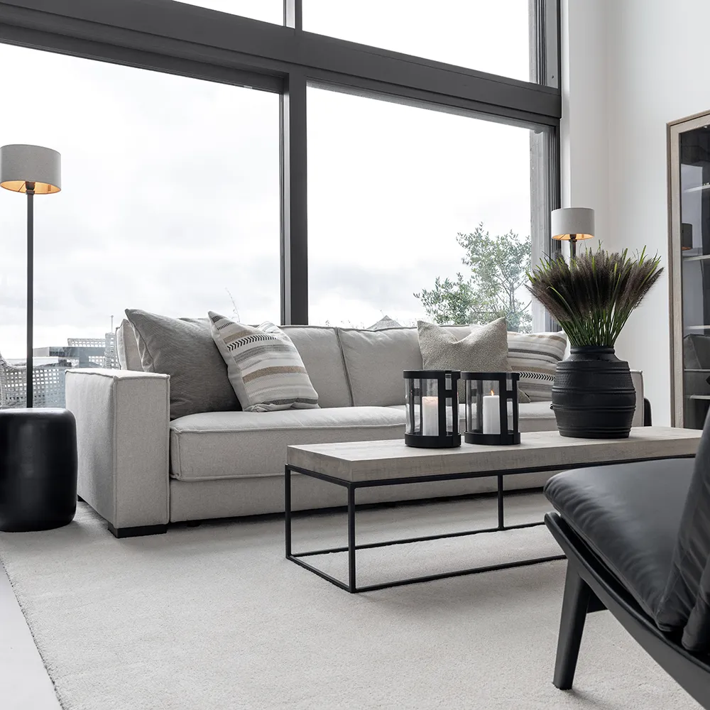 TV-benk Carlisle 180 x 45 cm Silverstone