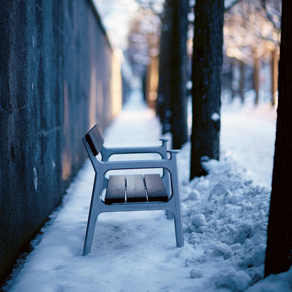 Vilamoura sofa / g:natur / v:svart las. mah. Byarum