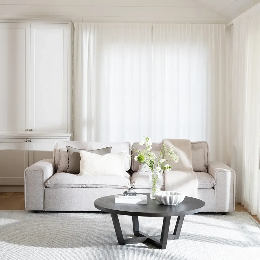 Rawlins sofa 3-seter Maxi stoff Bobby beige