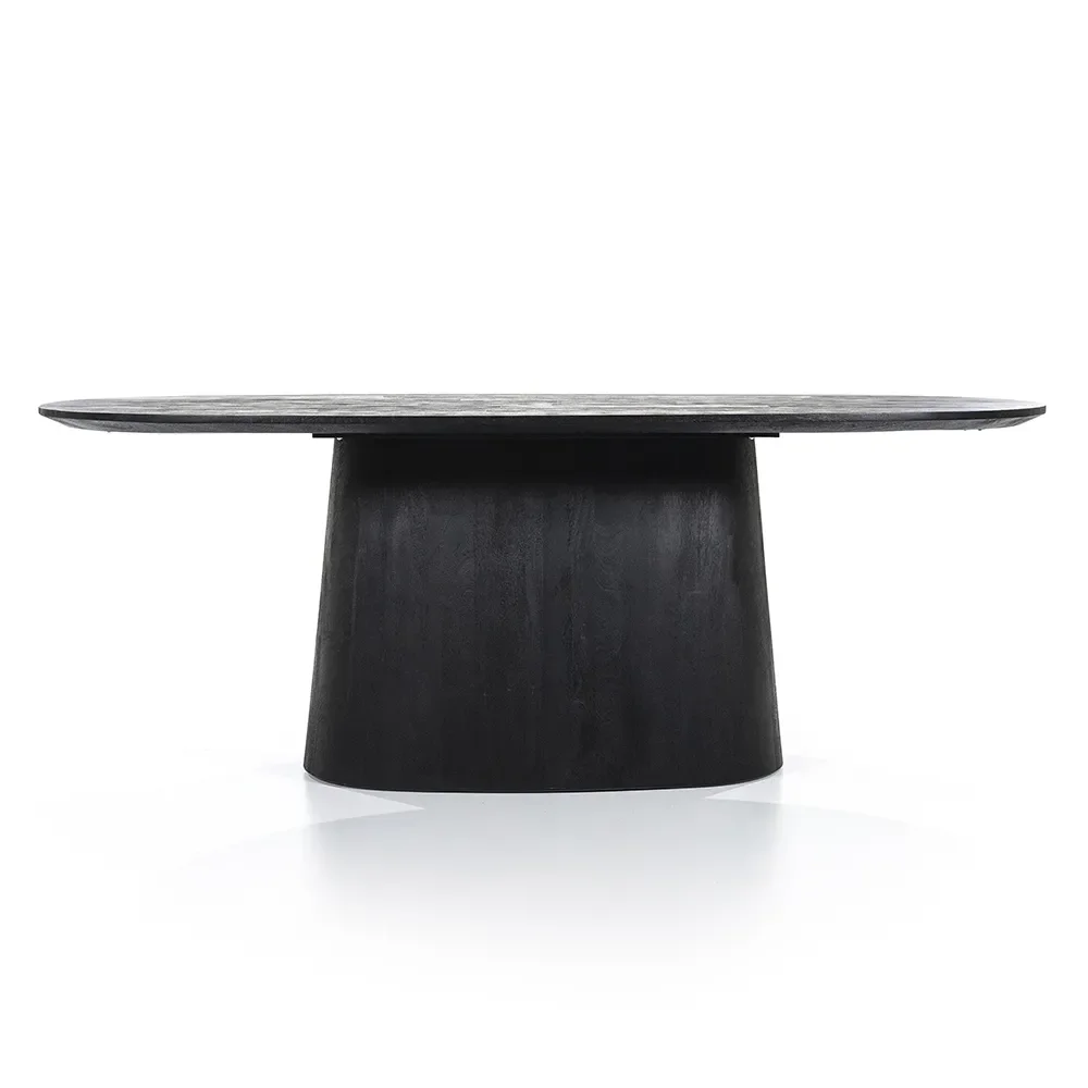 Aron Spisebord 200x110 - sort