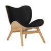 A Conversation Piece Lounge stol Oak/Hope Leather Black