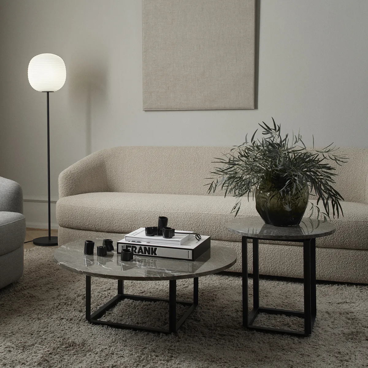 Sofa Covent Deep (3-seter) Hemp