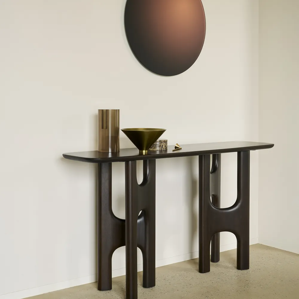 Konsollbord Flow Rose Brown