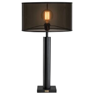 Bordlampe Milan svart Artwood