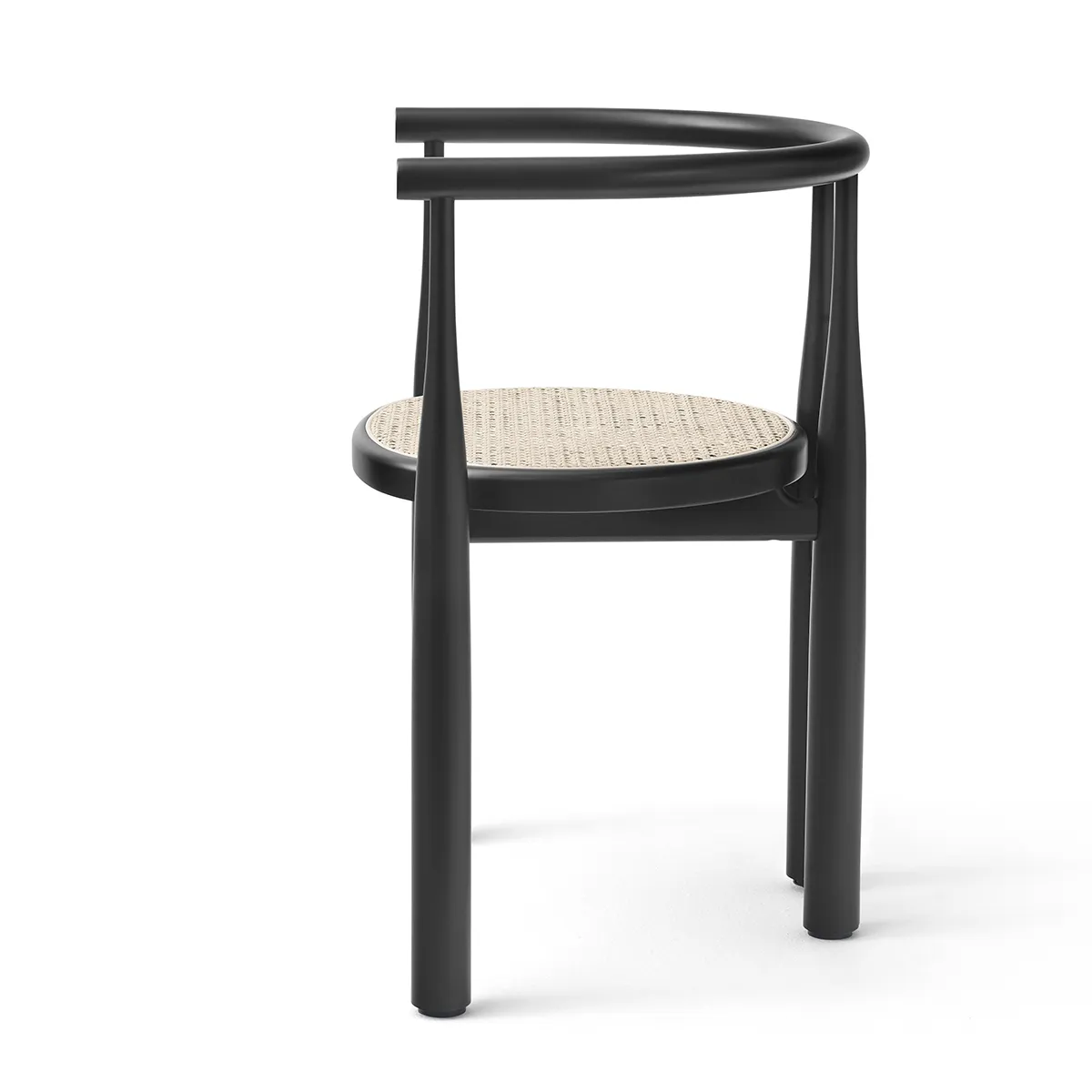 Spisestol Bukowski Rotting Black med armlener