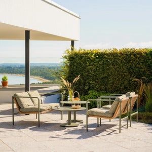 Motty 2-seter sofa     Nordic green / Teddy Verde