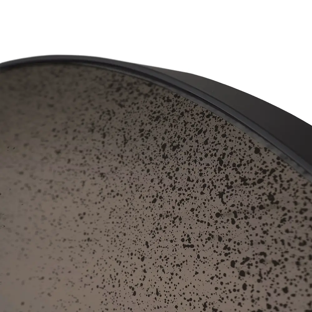 Aged veggspeil Ø61 cm bronze