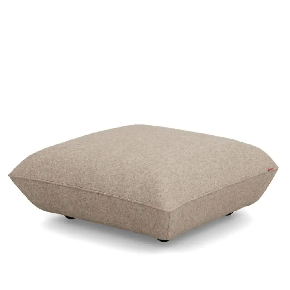 sumo fotskammel boucle recycled brown