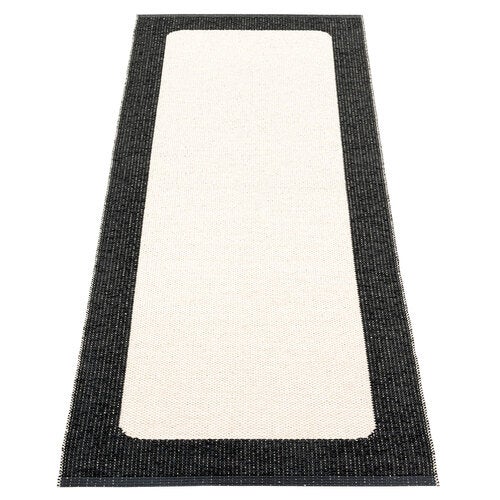 Ilda matte 70x180 cm black / vanilla 