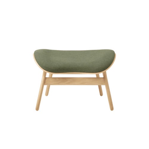 A Conversation Piece Ottoman Fotskammel Oak/Morning Meadows
