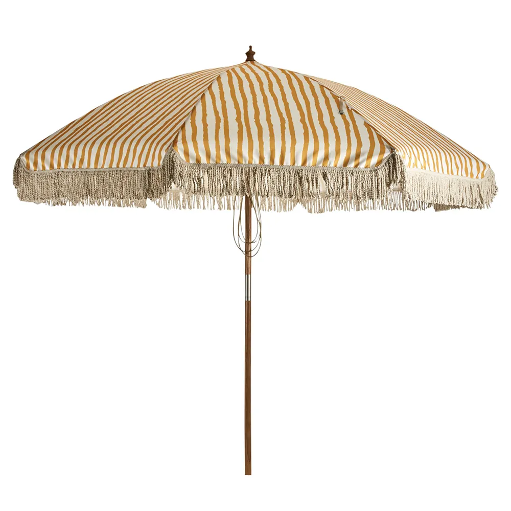 Gatsby parasoll 250 cm Yellow Stripe