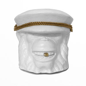 Monkey krukke Small White 