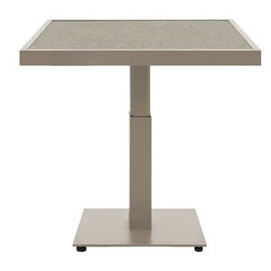 Scale salongbord 85x85 cm khaki / Greish Ceramic
