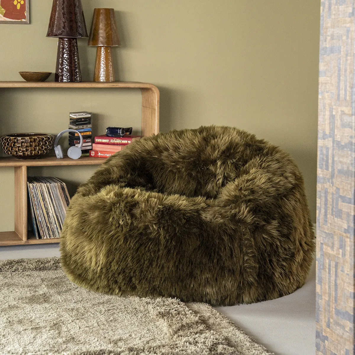 Oppblåsbar lenestol Snuzzle Green