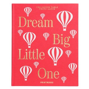 Baby Album Dream Big Little One Pink