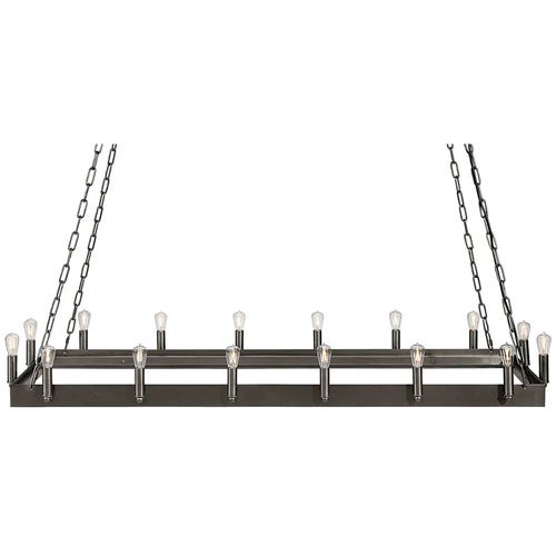 Taklampe Crown 148x48 Cm Jern