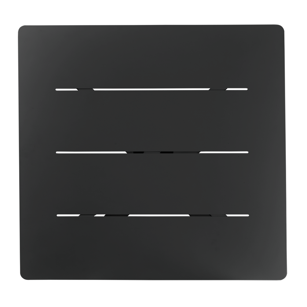 Brafab, Avila bordplate 70x70 cm Sort