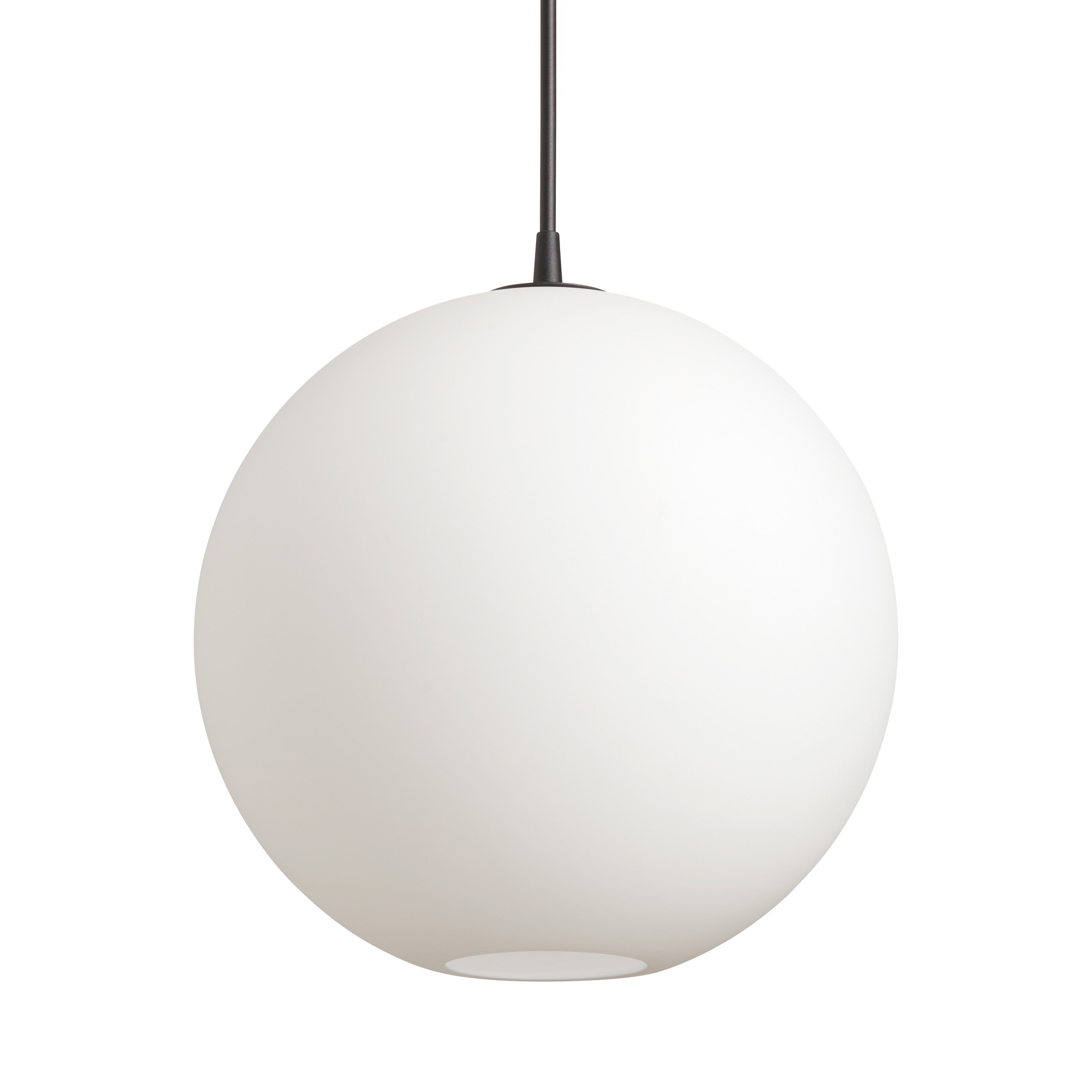 Capo Pendel D400 Svart struktur/Opal glass