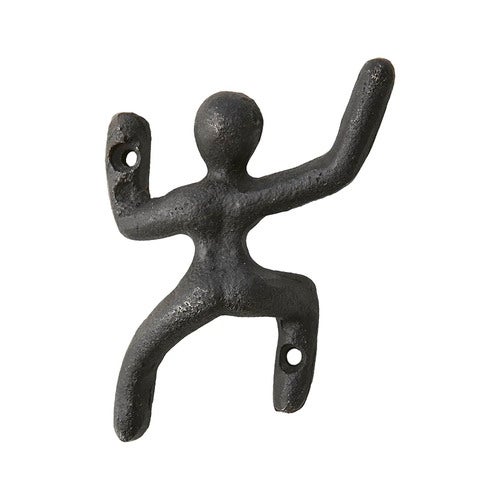  LOKE kleshenger sort 10 cm høyre