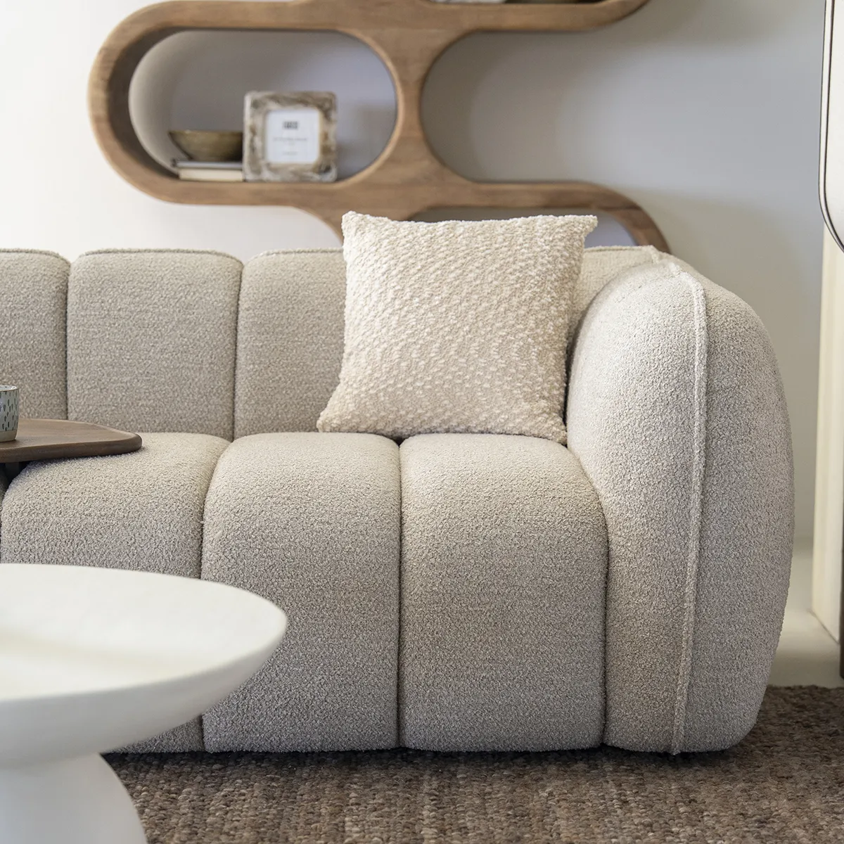 Sofa Cubetto (2,5-seter) Taupe